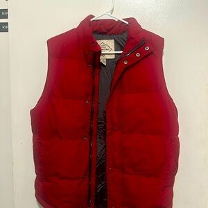 VINTAGE red vest
